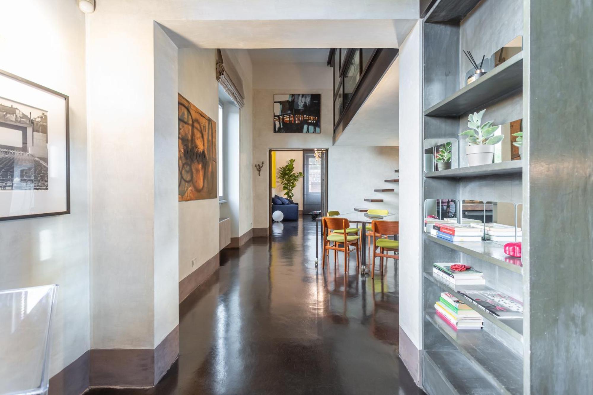 רומא Iconic Apartment With Unique Colosseum View מראה חיצוני תמונה